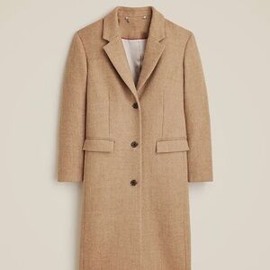 J Crew Palais Topcoat in Camel